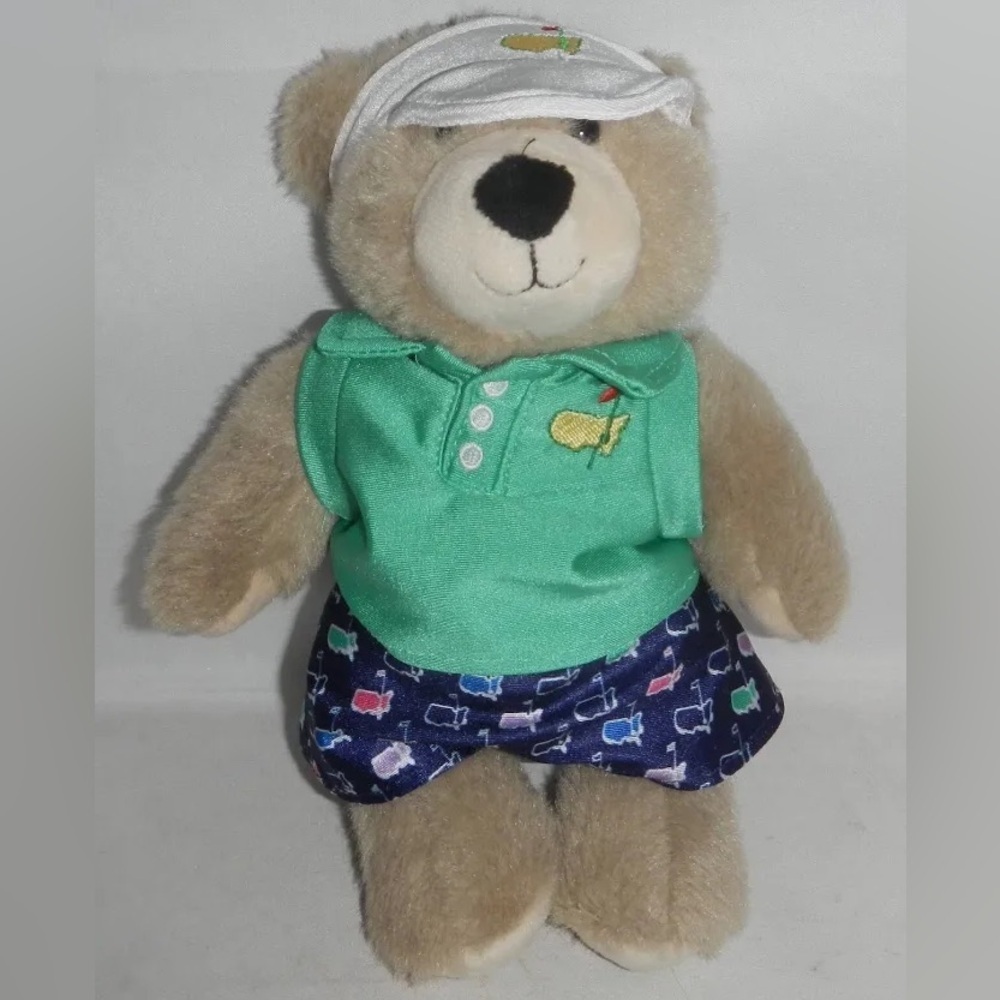 THE MASTERS Augusta National 2022 PGA Golf Tour Girl Plush Commemorative Bear